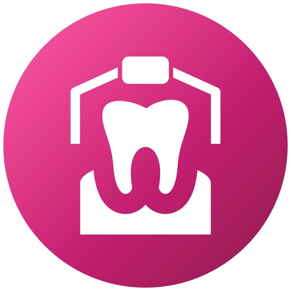 Tooth Extraction Icon Style vector
