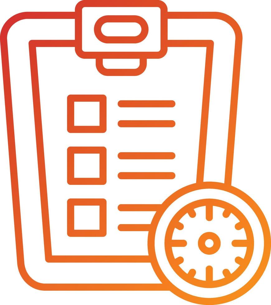 Tasks Schedule Icon Style vector