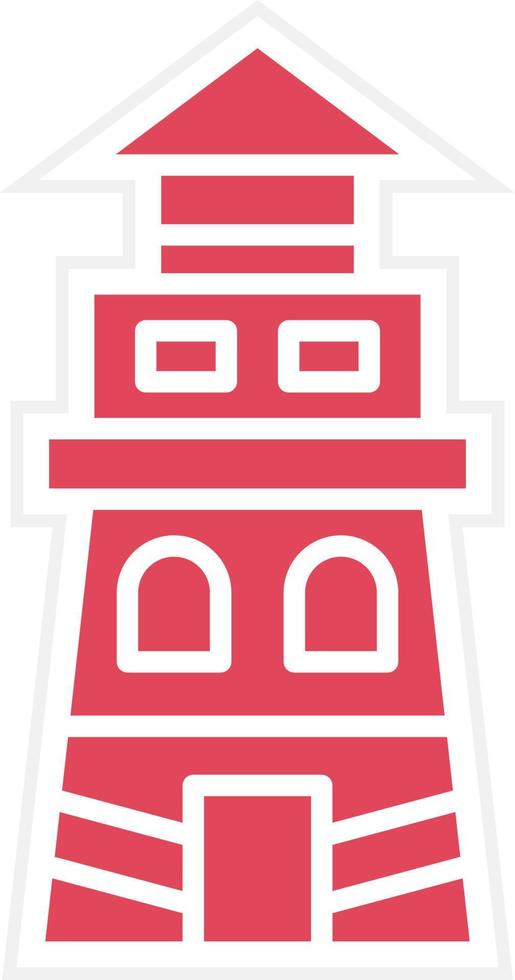 Lighthouse Icon Style vector