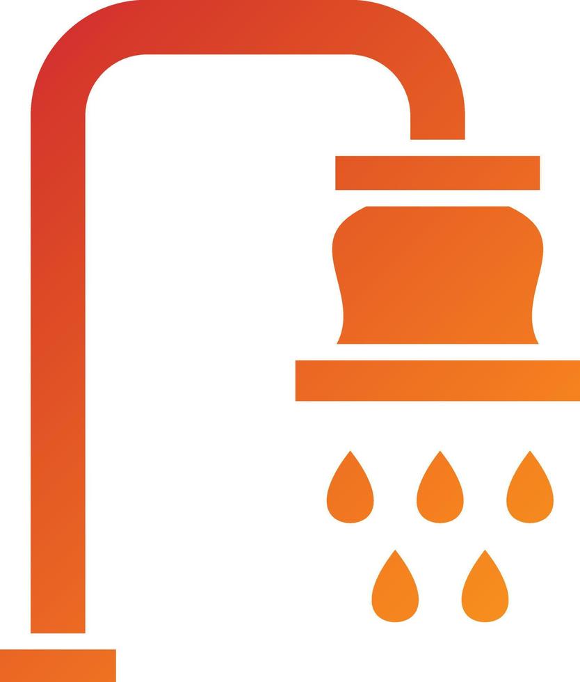Shower Icon Style vector
