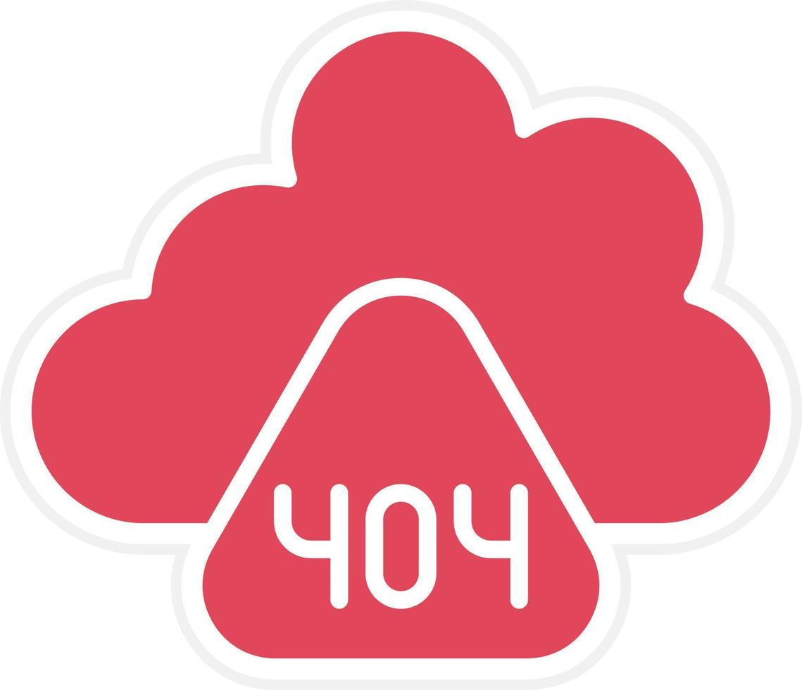 Error Icon Style vector