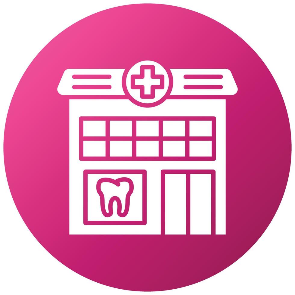 Dental Clinic Icon Style vector