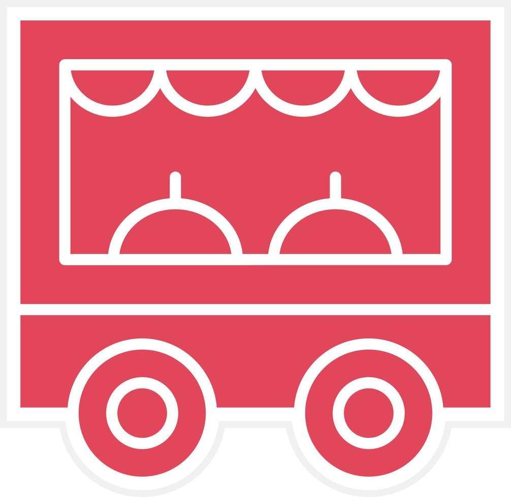 Street Food Icon Style vector
