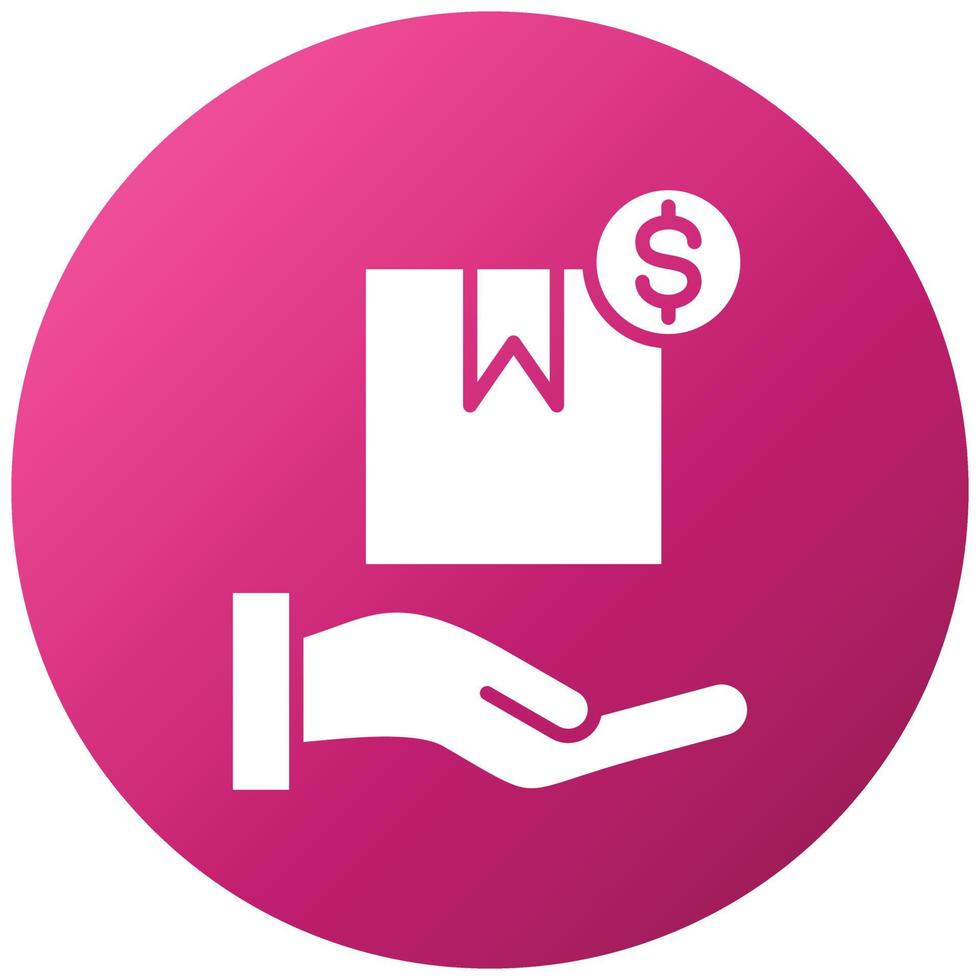 Cash on Delivery Icon Style vector