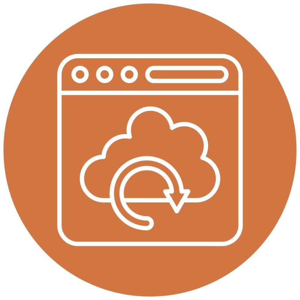 Recovery Icon Style vector