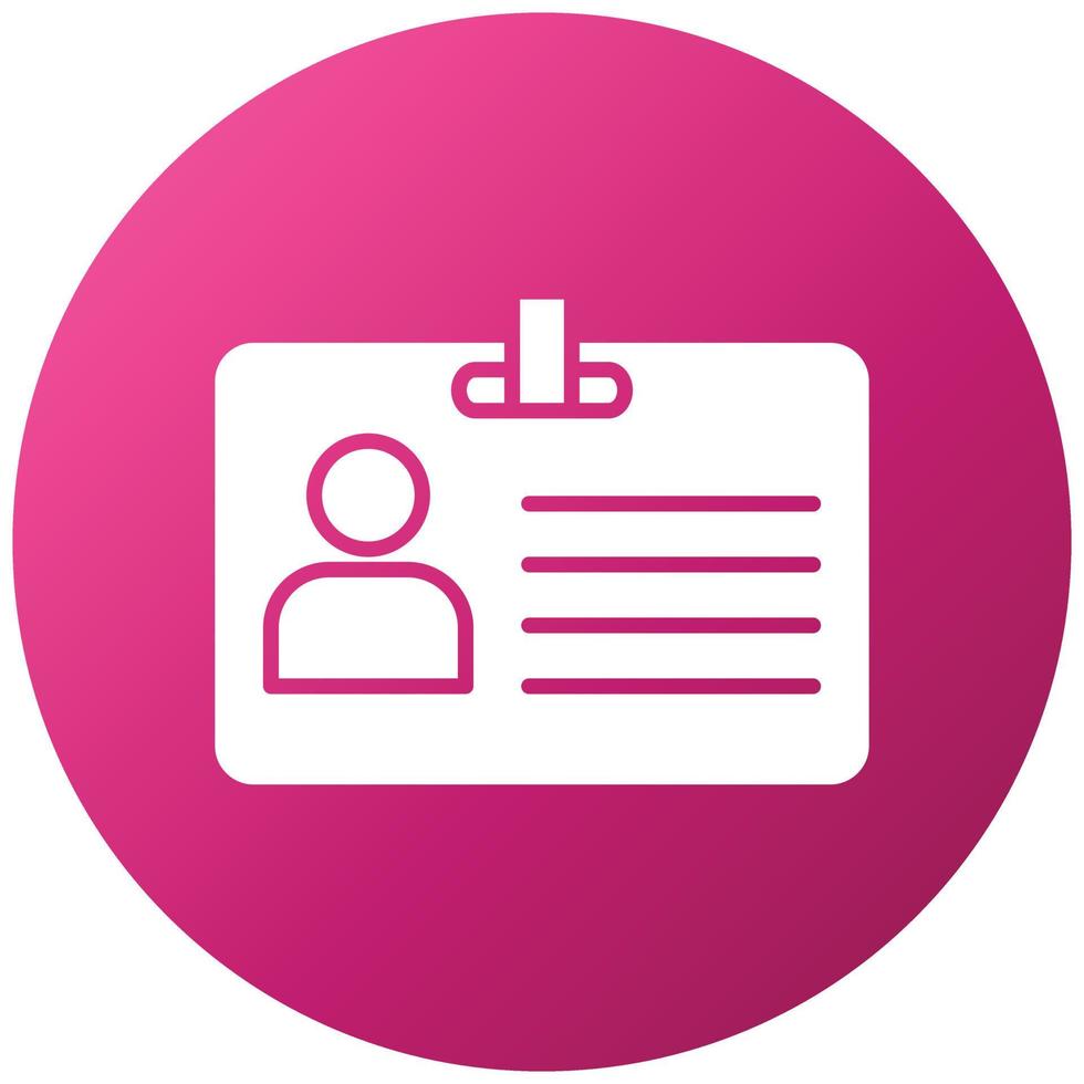 Press Pass Icon Style vector