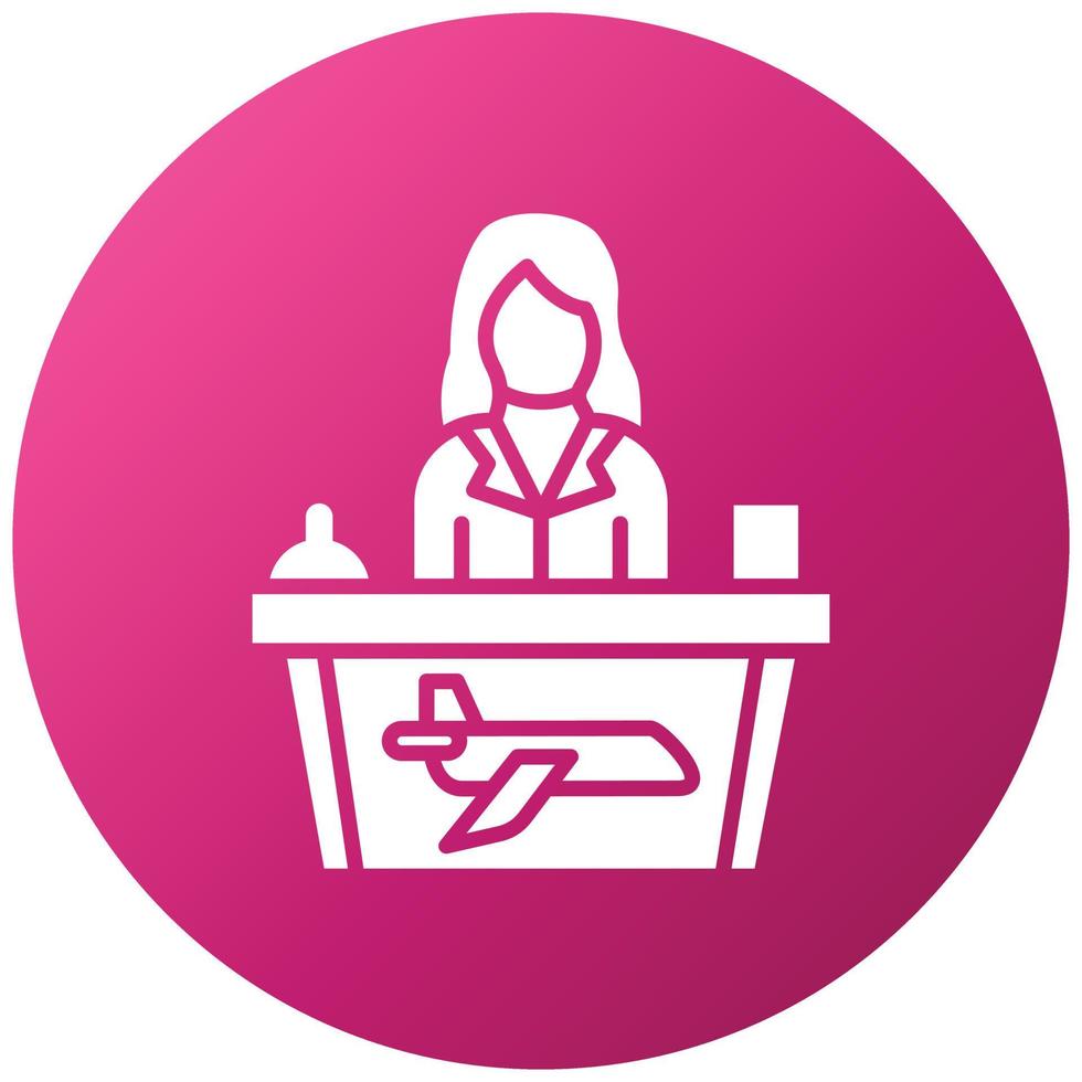 Reception Icon Style vector