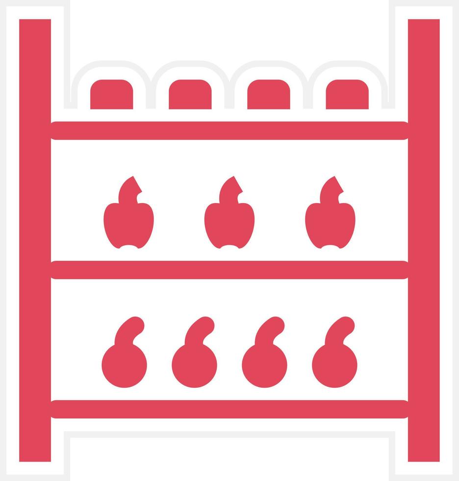 Rack Icon Style vector