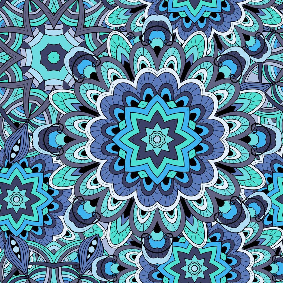 fondo de mandala abstracto vector