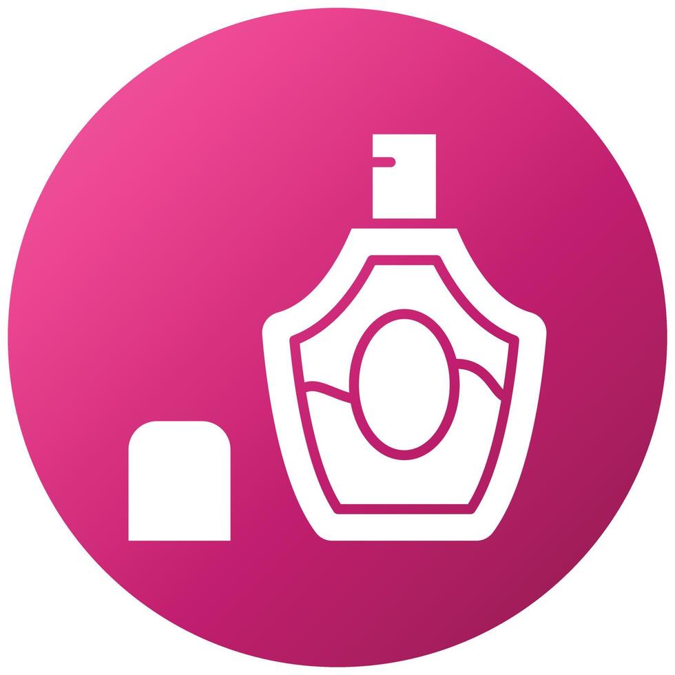 estilo de icono de perfume vector