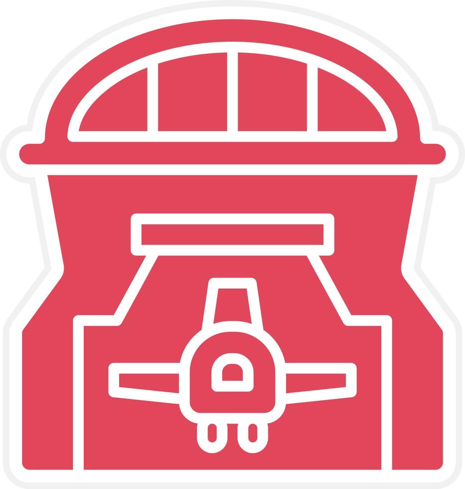 Hangar Icon Style vector