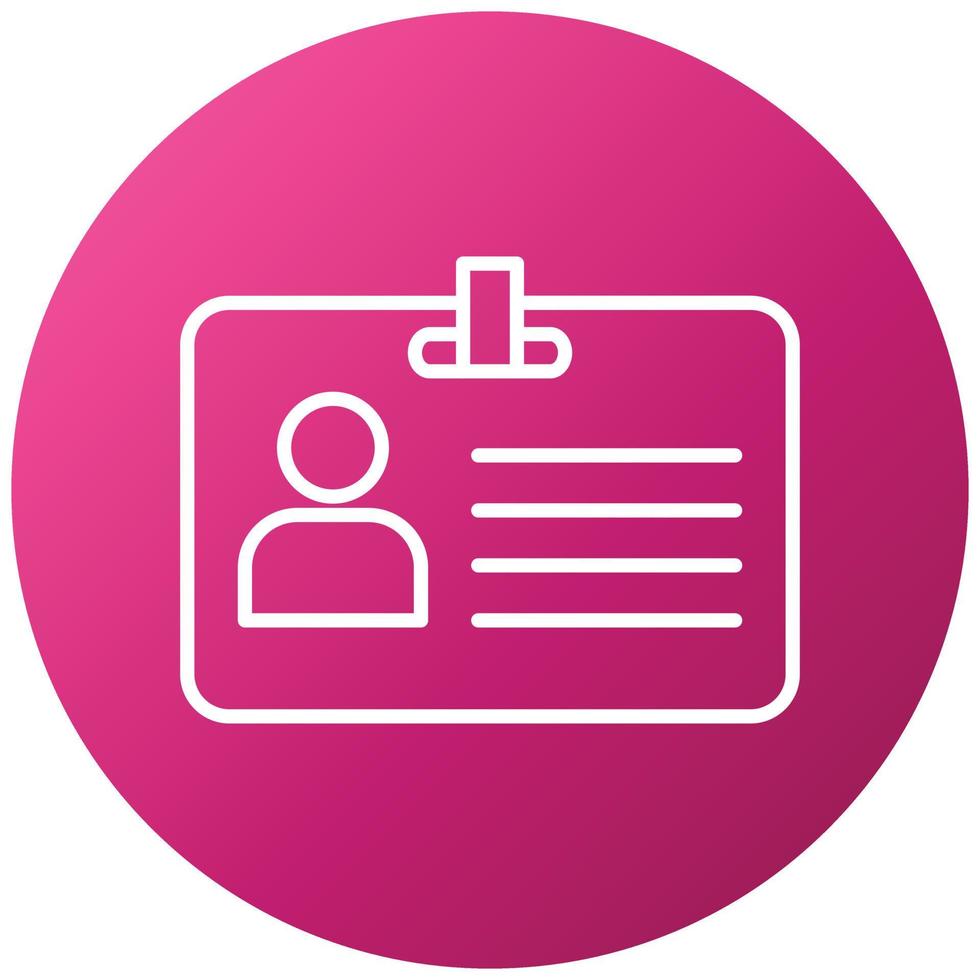 Press Pass Icon Style vector