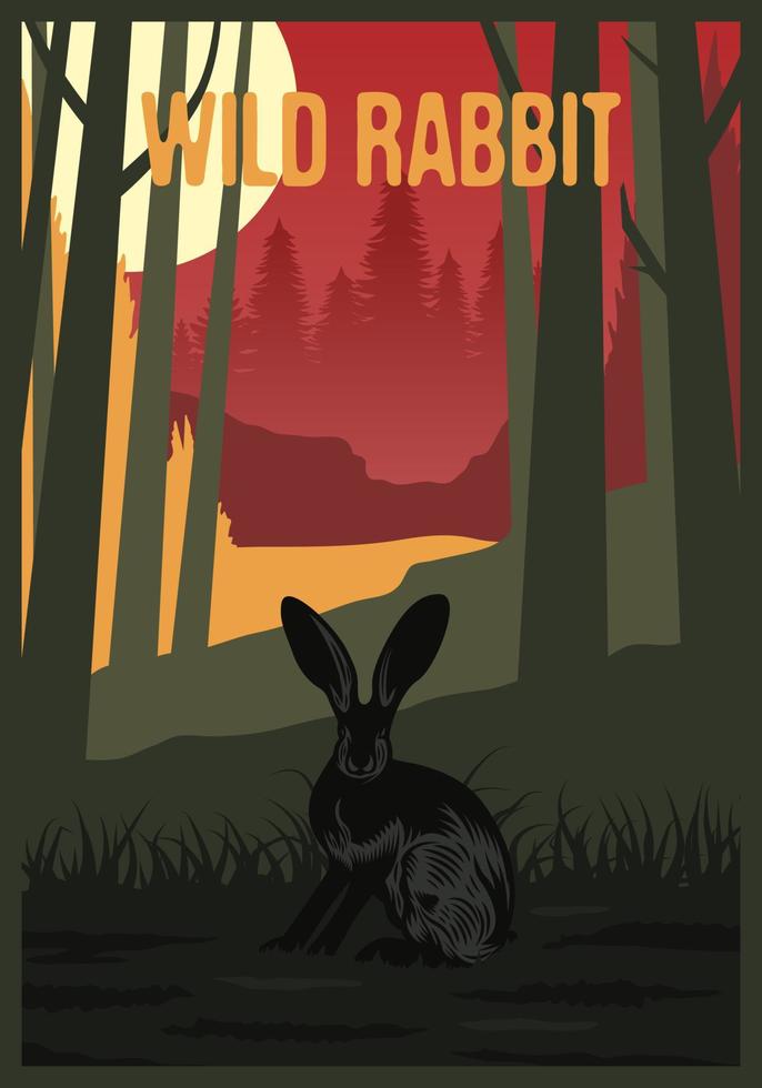 Colorful Adventure Outdoor poster design vector