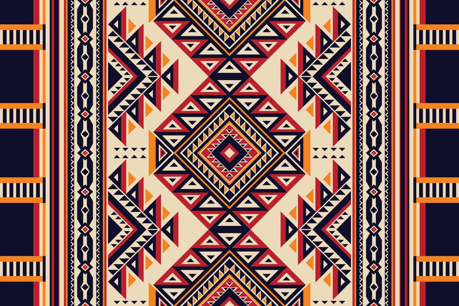 Geometric ethnic pattern seamless color oriental. seamless pattern. Design for fabric, curtain, background, carpet,wallpaper, clothing, wrapping, Batik, fabric,Vector illustration vector