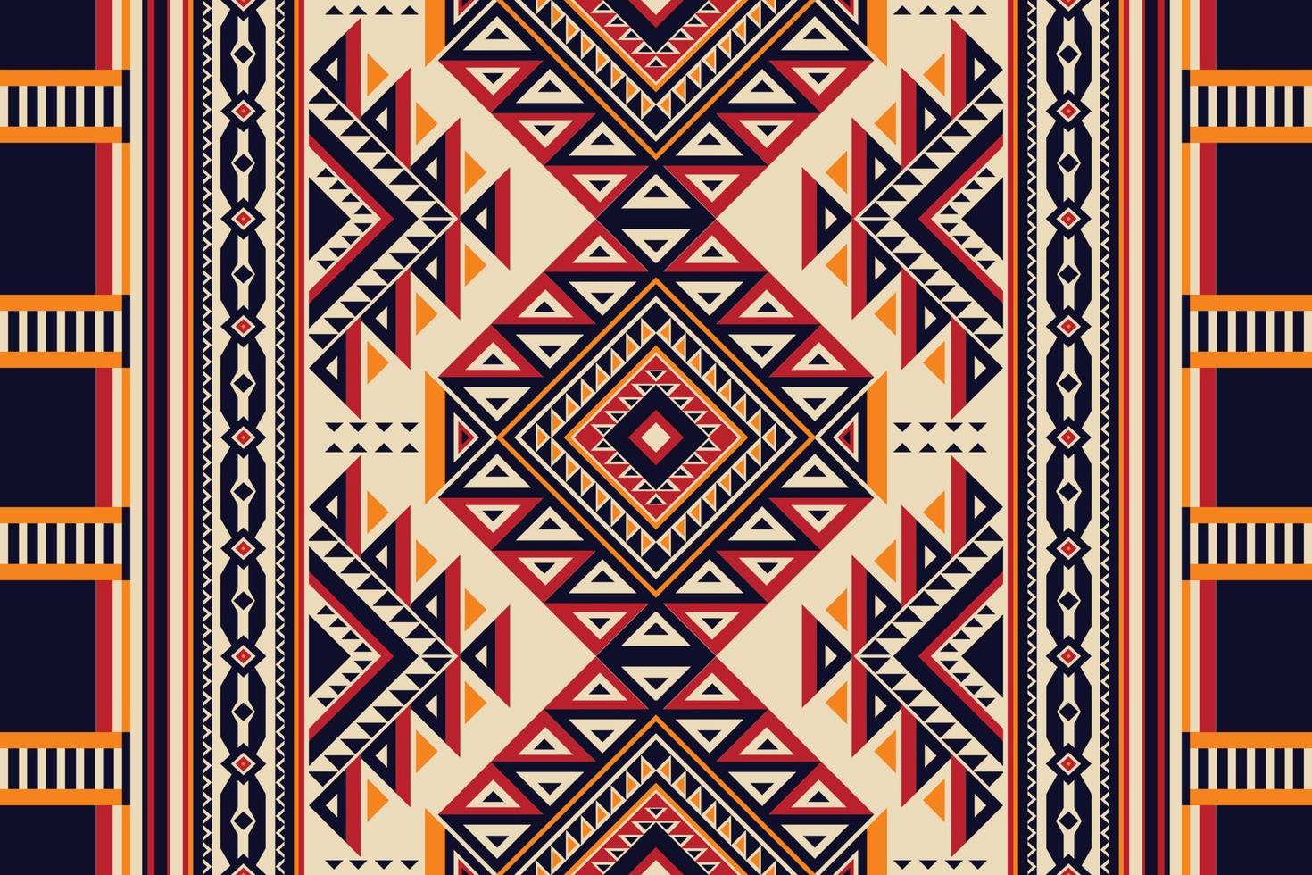 Geometric ethnic pattern seamless color oriental. seamless pattern. Design for fabric, curtain, background, carpet,wallpaper, clothing, wrapping, Batik, fabric,Vector illustration vector