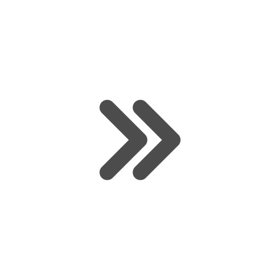 simple arrow and directions icon vector