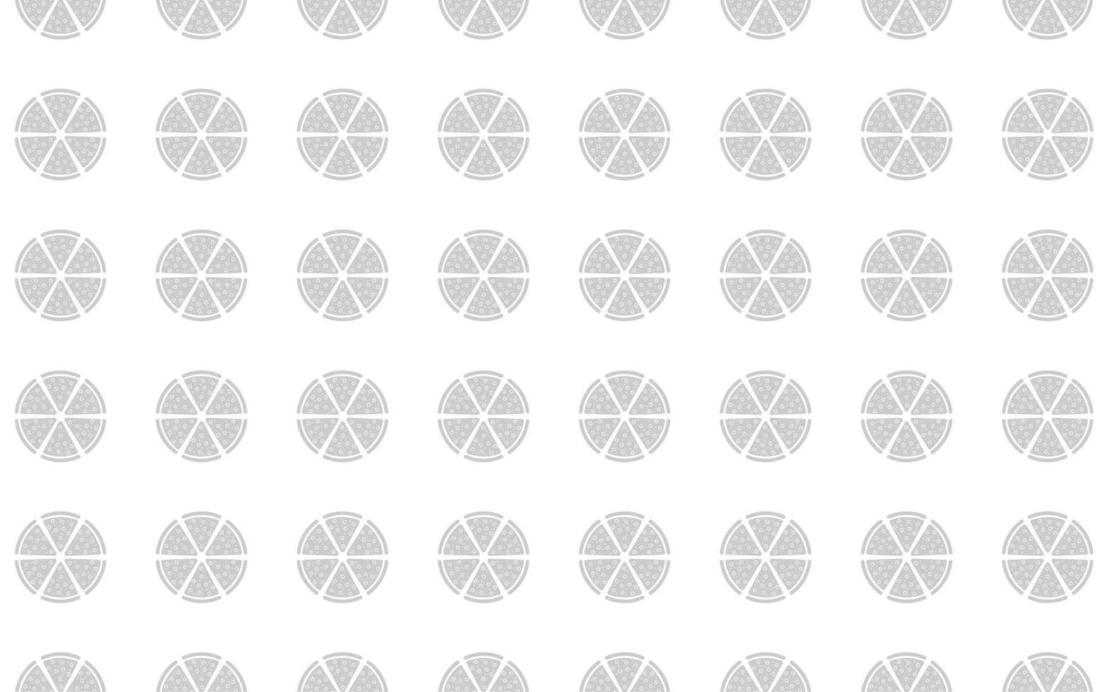 seamless pattern background with pizza shape vector