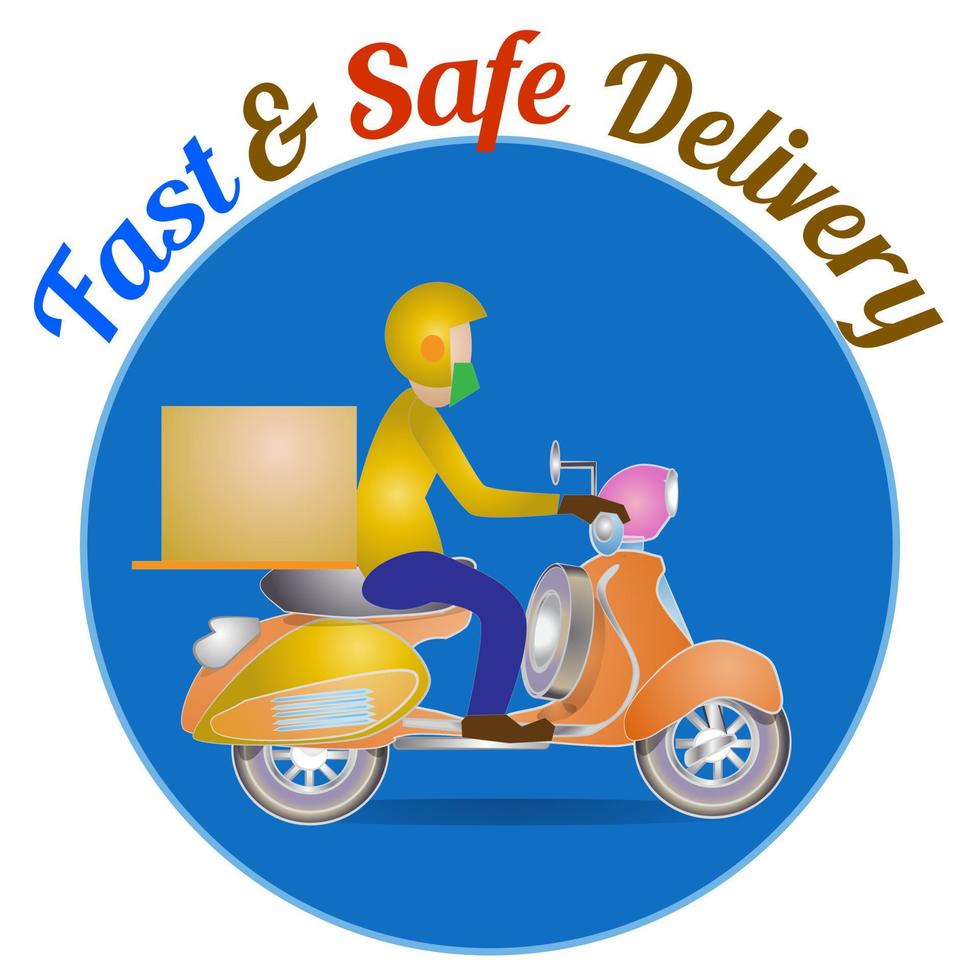 Delivery Service Sign vector