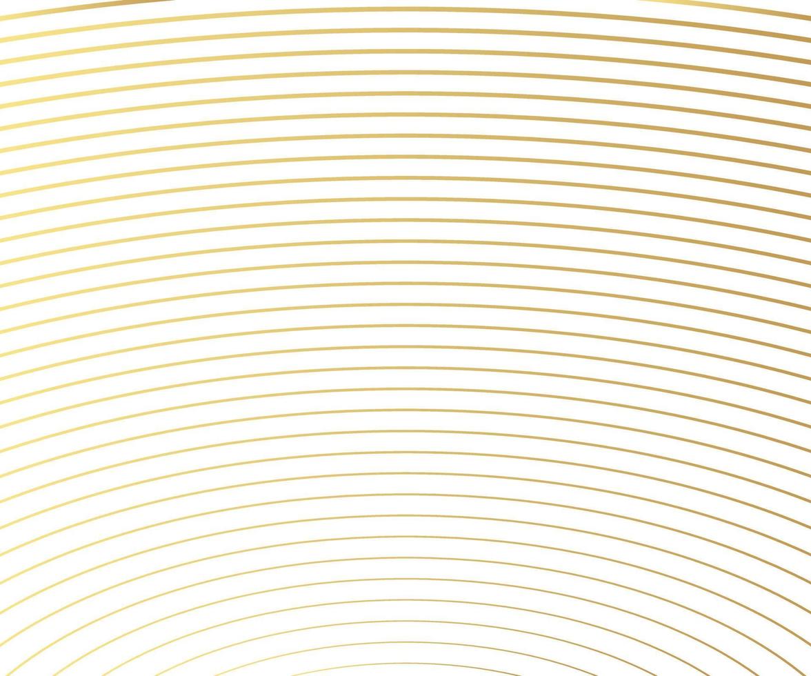 Golden wave line background vector