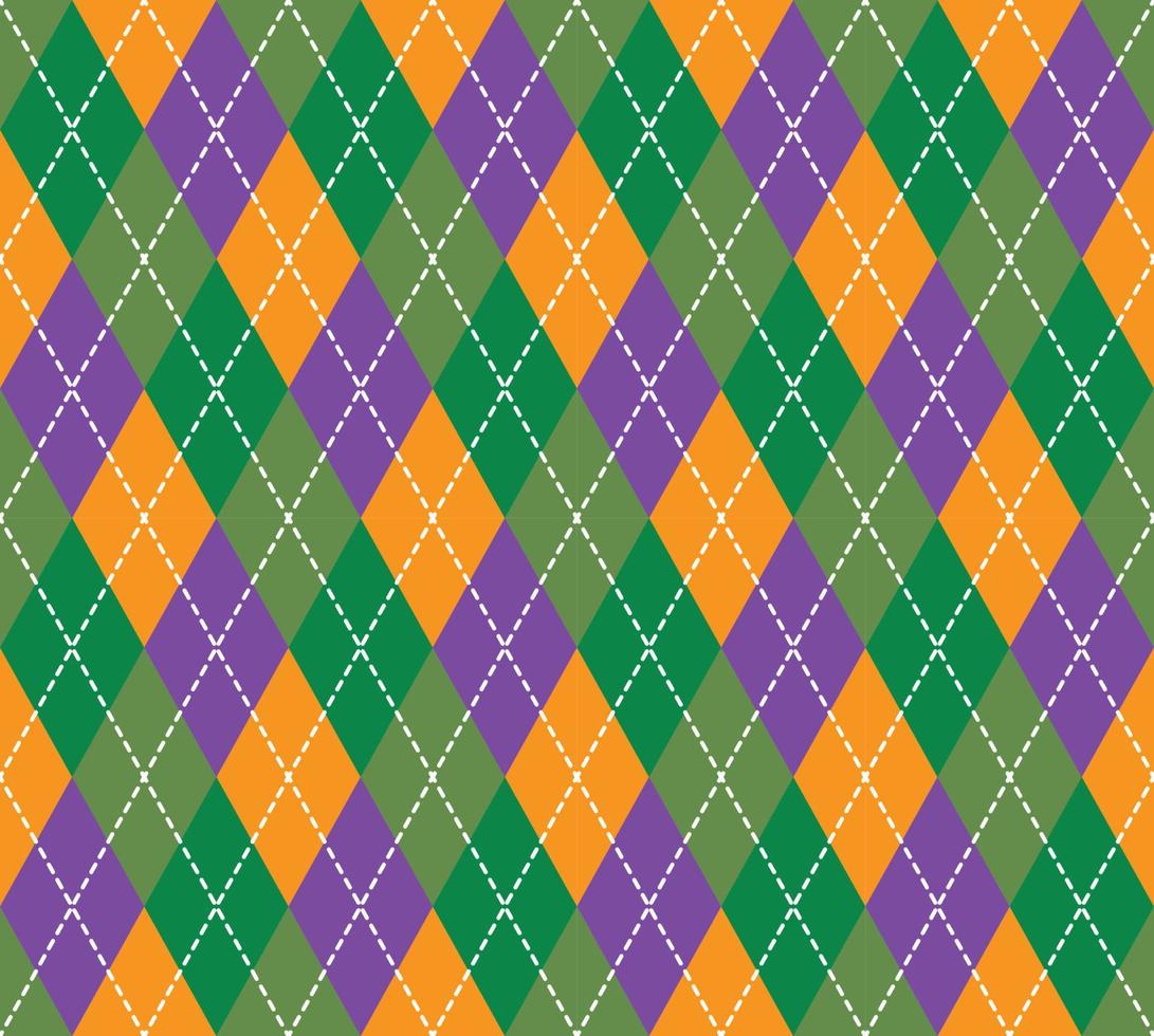 Argyle Pattern vector ,Fabric texture background