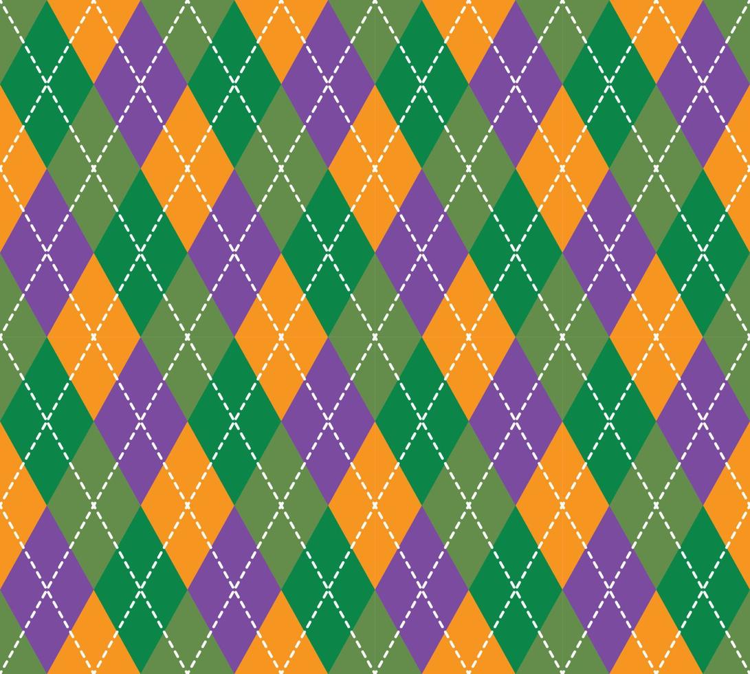 Argyle Pattern vector ,Fabric texture background