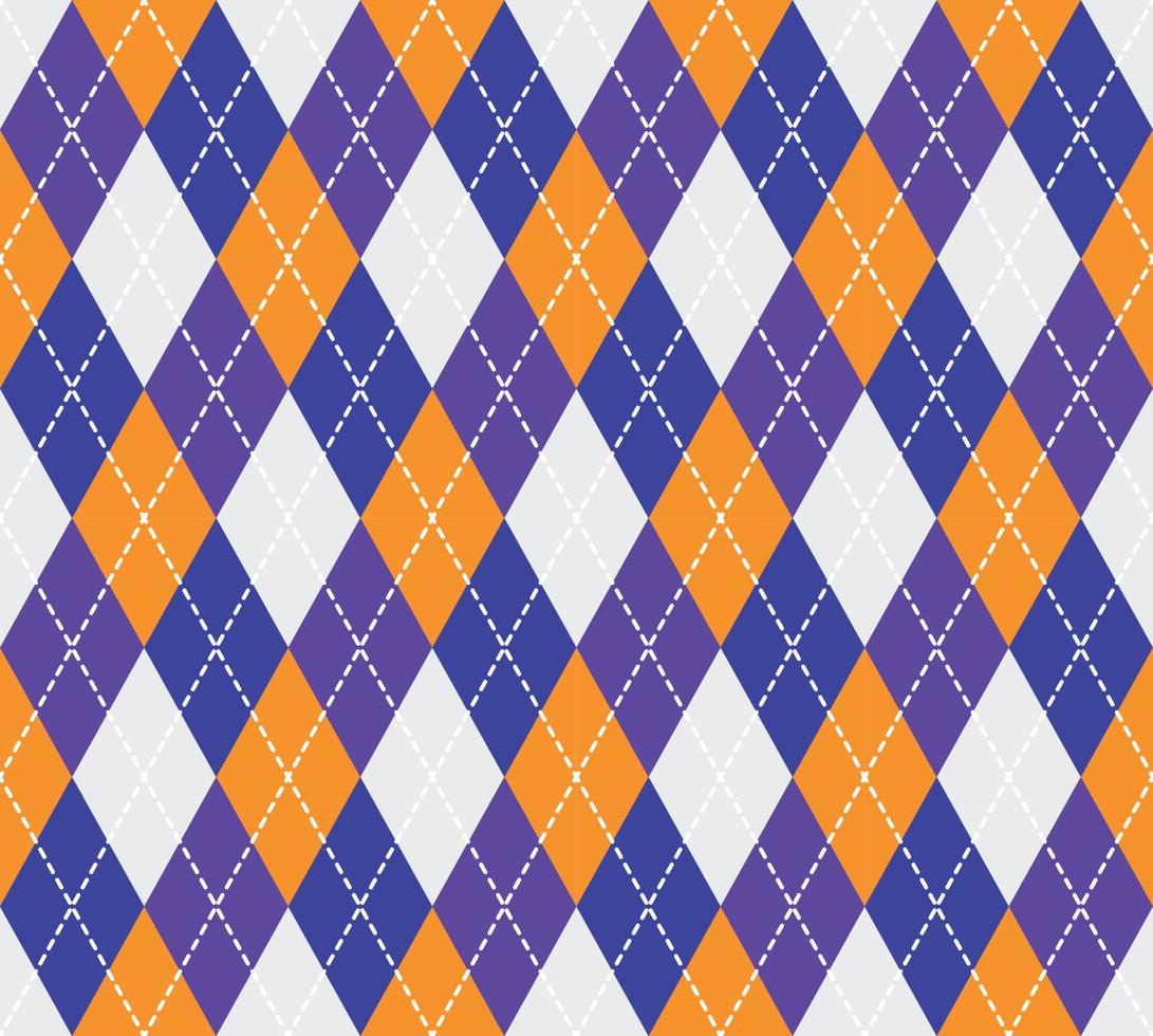 Argyle Pattern vector ,Fabric texture background