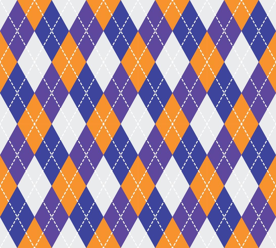 Argyle Pattern vector ,Fabric texture background