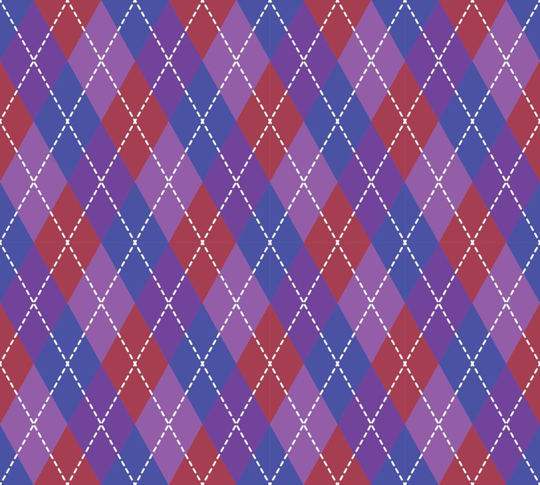 Argyle Pattern vector ,Fabric texture background