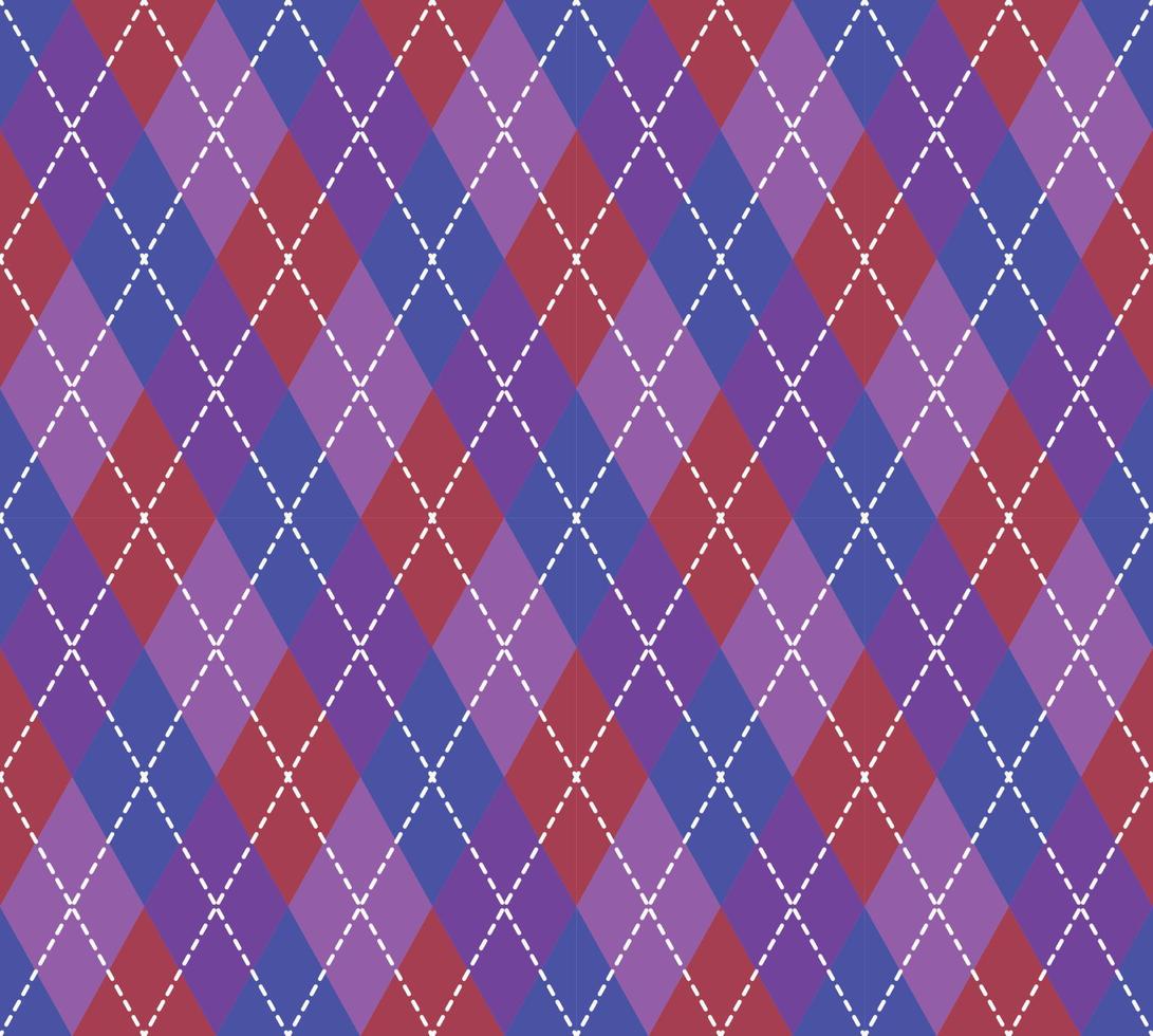 Argyle Pattern vector ,Fabric texture background