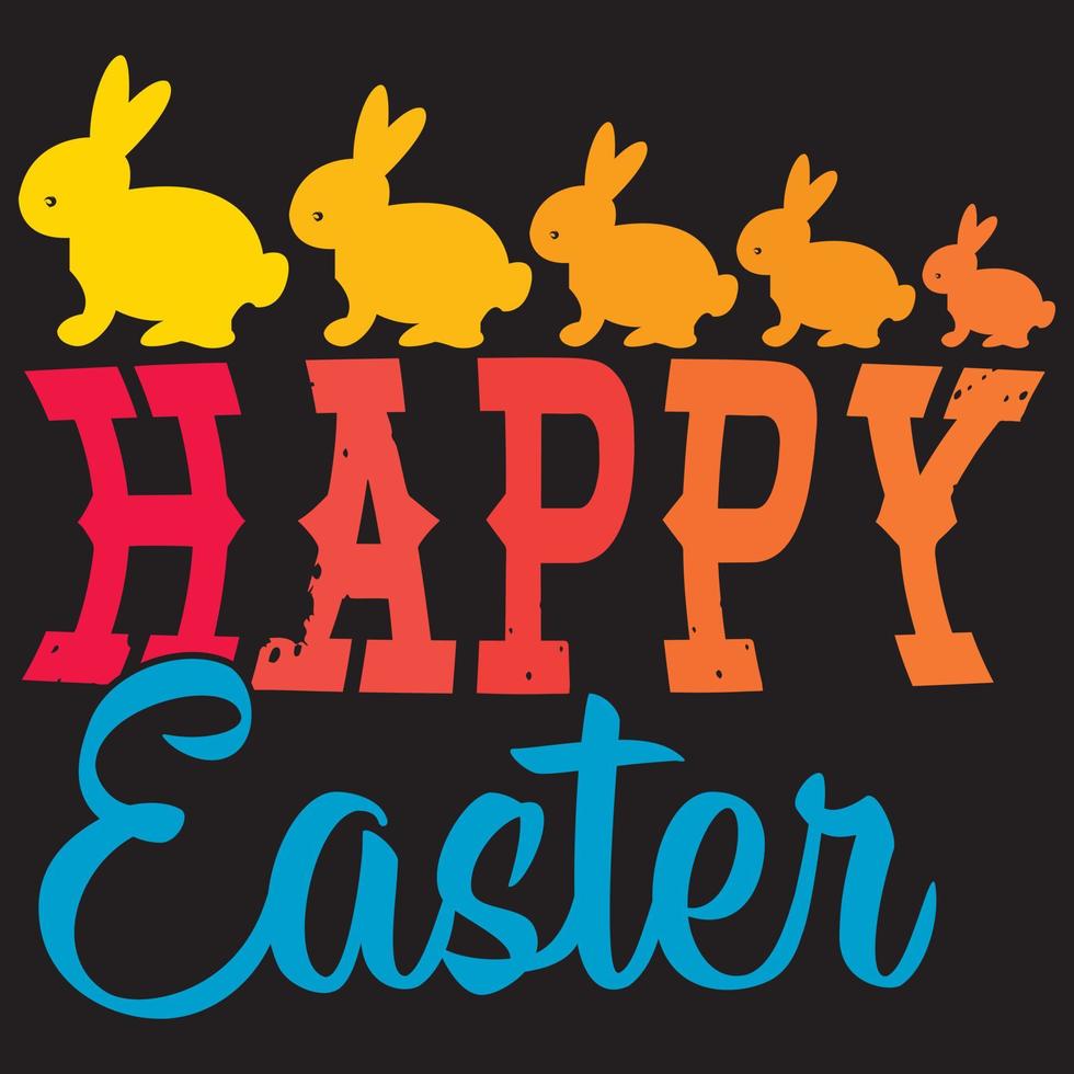 Happy Easter Illustration vector