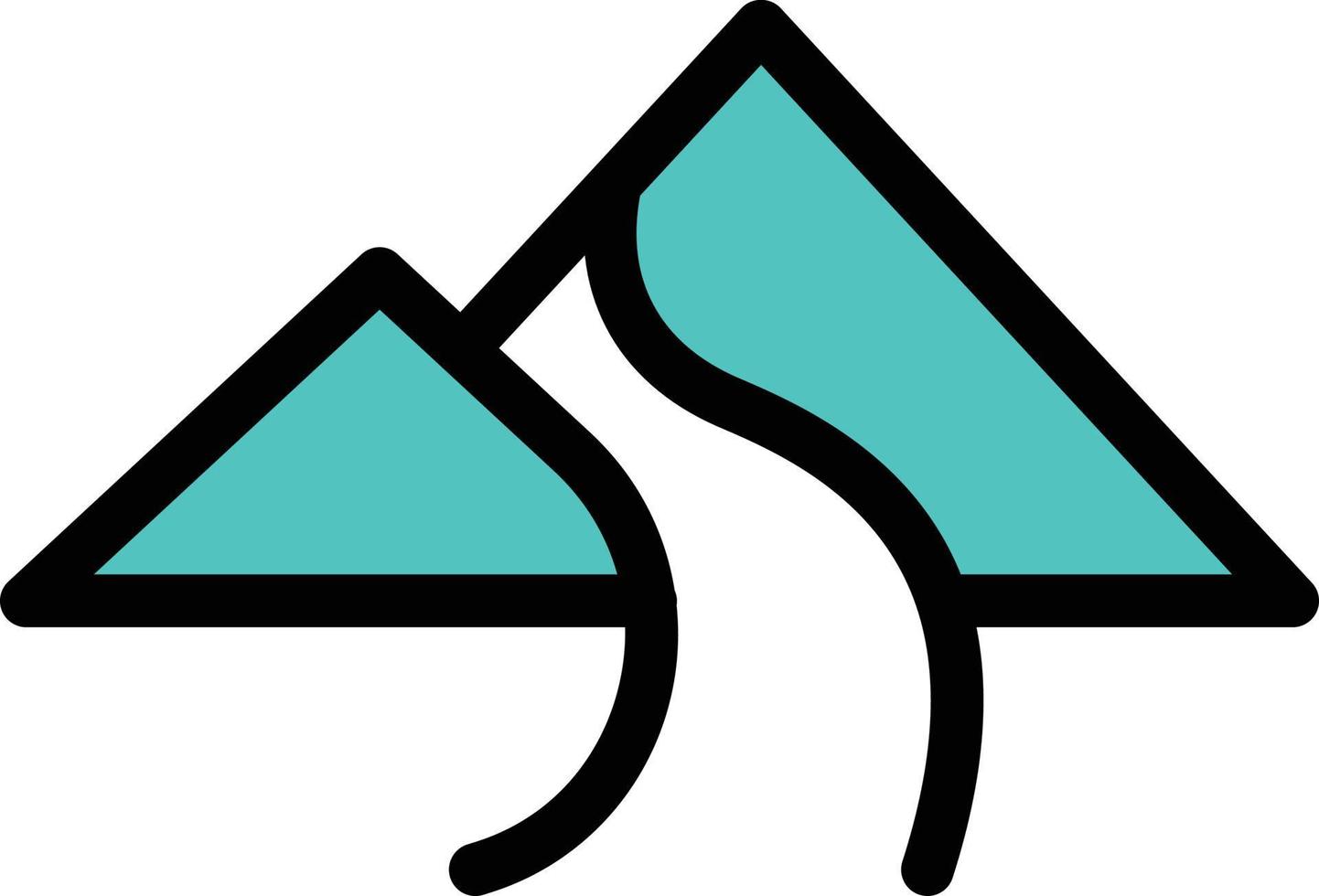 river vector illustration on a background.Premium quality symbols.vector icons for concept and graphic design.