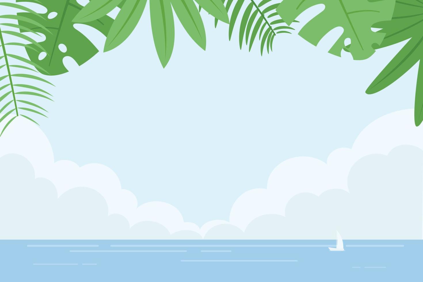 Holiday flat vector concept illustration.