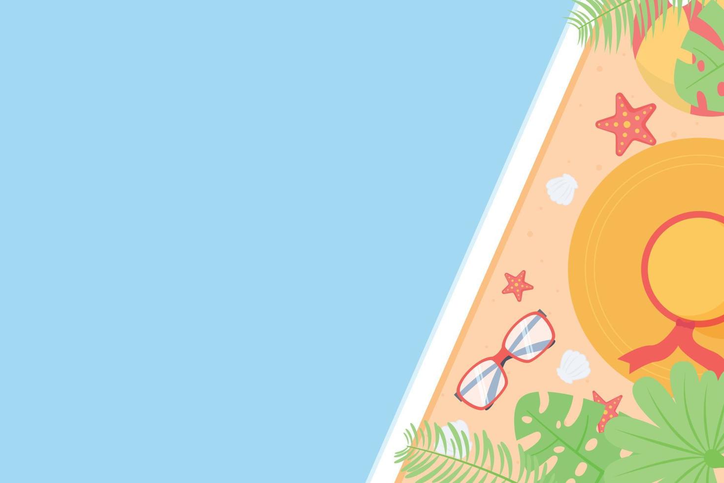 Holiday flat vector concept illustration.