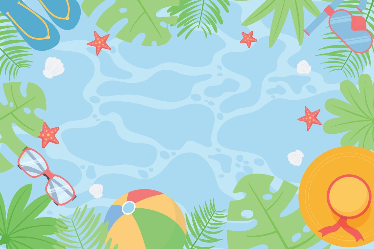 Holiday flat vector concept illustration.