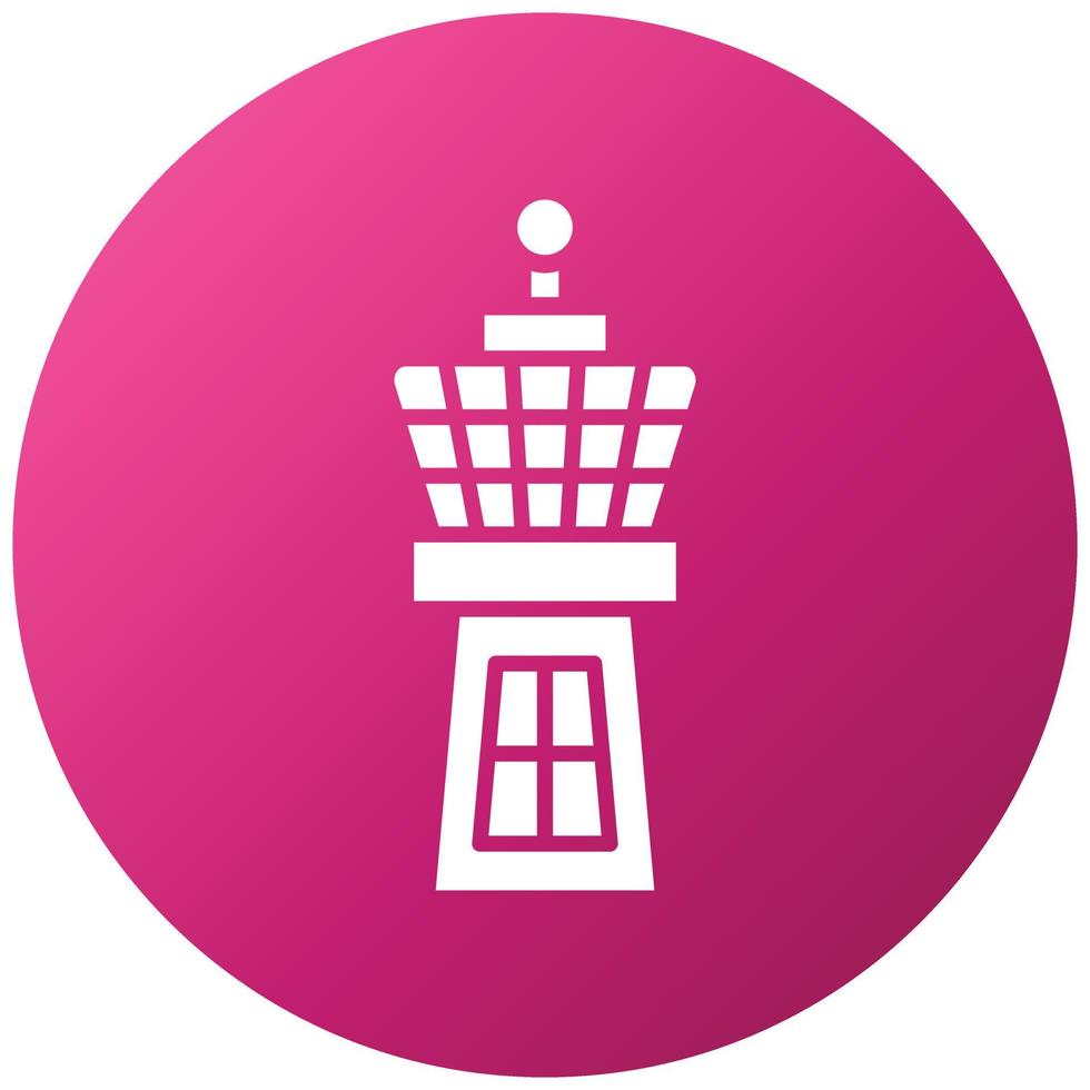Control Tower Icon Style vector