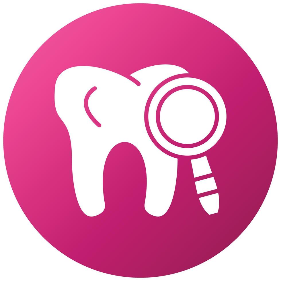 Dental Checkup Icon Style vector