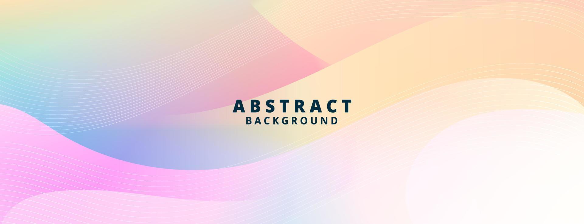 Abstract Colorful Minimal Geometric Background vector