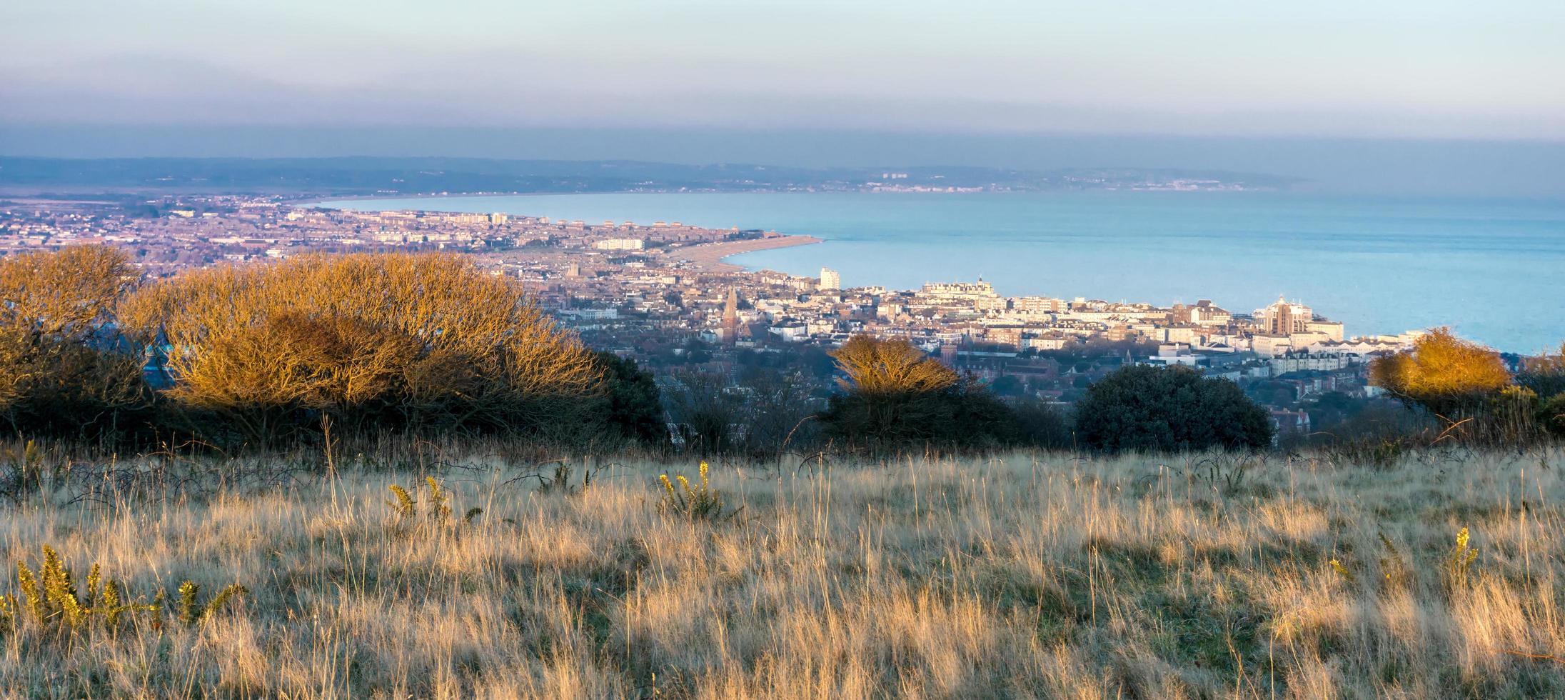 vista de eastbourne foto