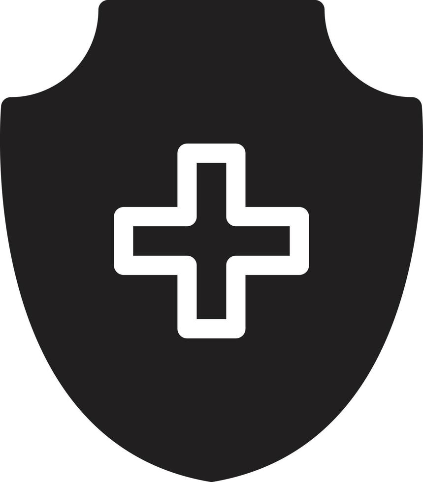 medical shield vector illustration on a background.Premium quality symbols.vector icons for concept and graphic design.