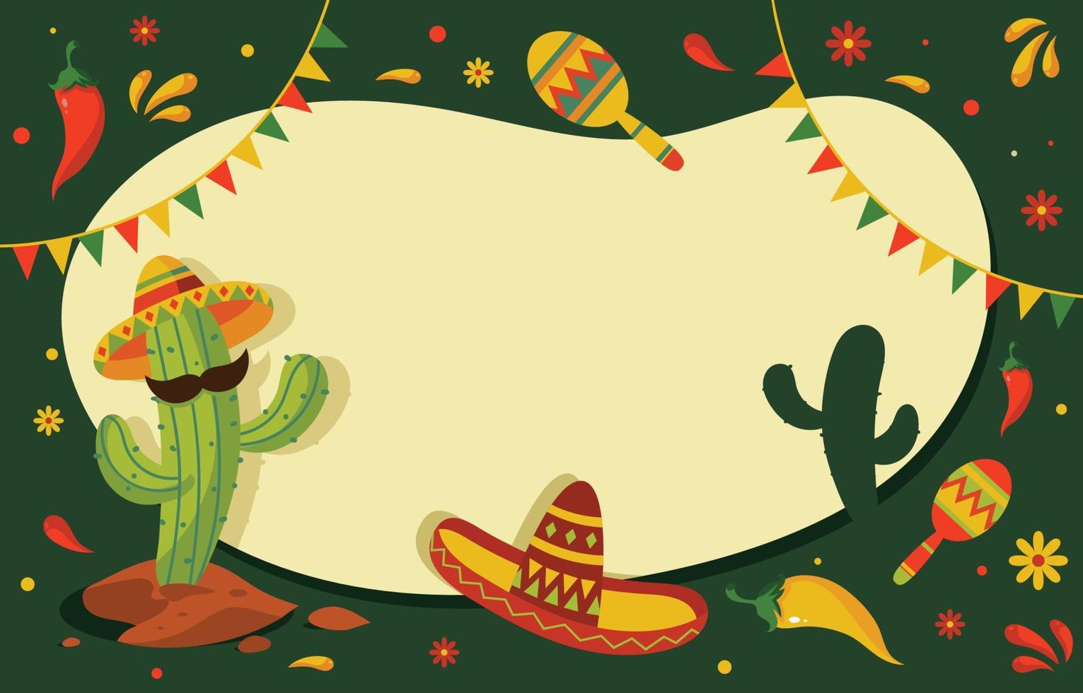 Cinco De Mayo Background vector