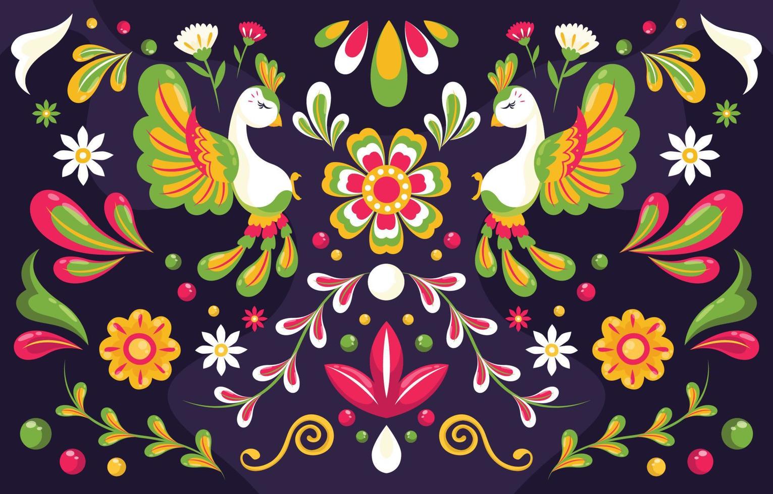 Colorful Cinco De Mayo Background vector