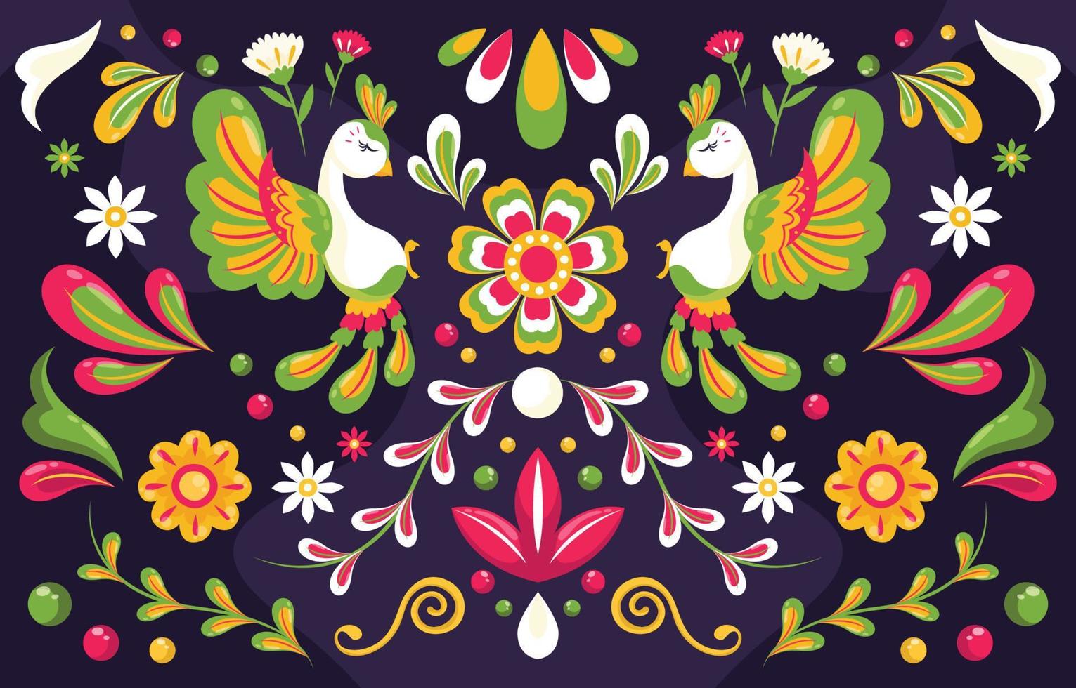 Colorful Cinco De Mayo Background vector