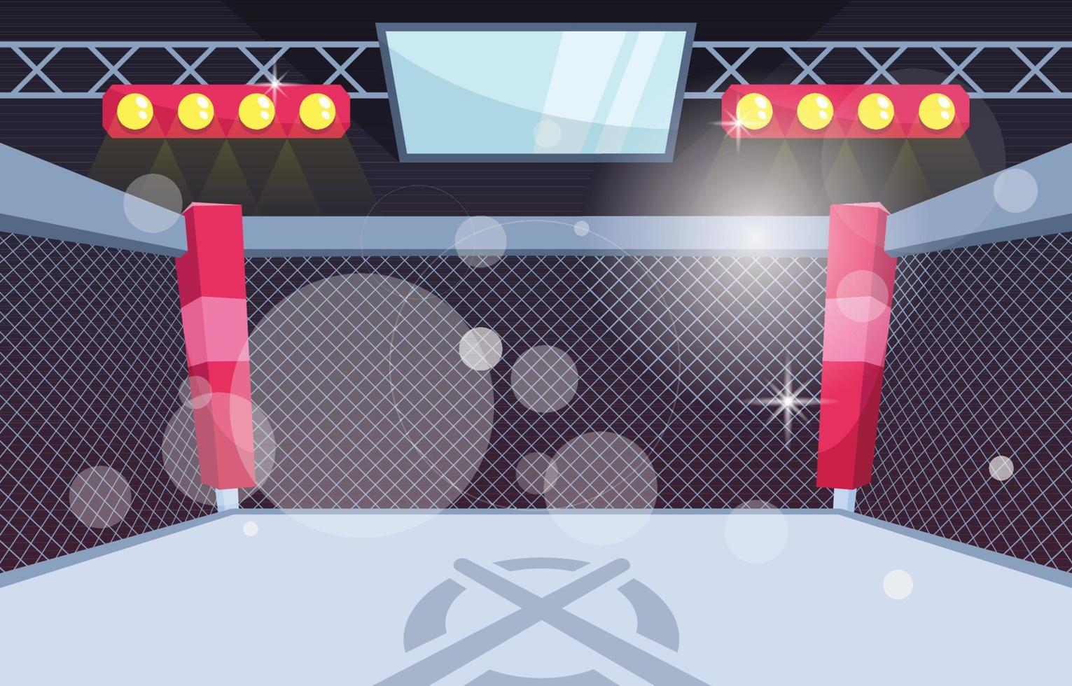 MMA Stadium Background vector
