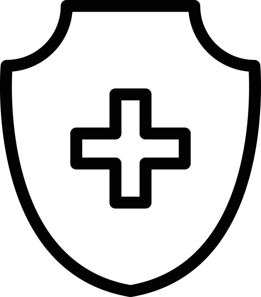 medical shield vector illustration on a background.Premium quality symbols.vector icons for concept and graphic design.