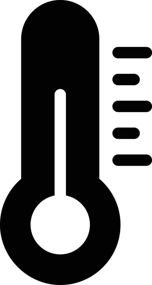 ilustración de vector de temperatura en un fondo. símbolos de calidad premium. iconos vectoriales para concepto y diseño gráfico.