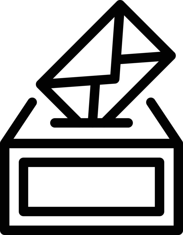 ballot vector illustration on a background.Premium quality symbols.vector icons for concept and graphic design.
