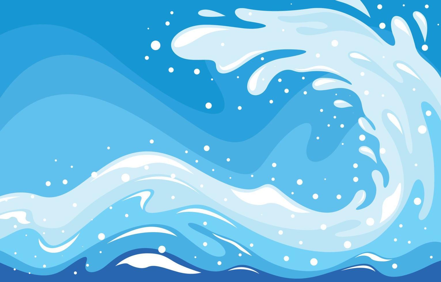 Water Splash Liquid Background vector