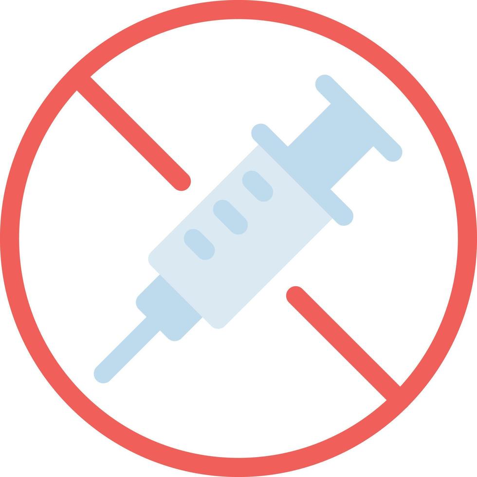 no injection vector illustration on a background.Premium quality symbols.vector icons for concept and graphic design.