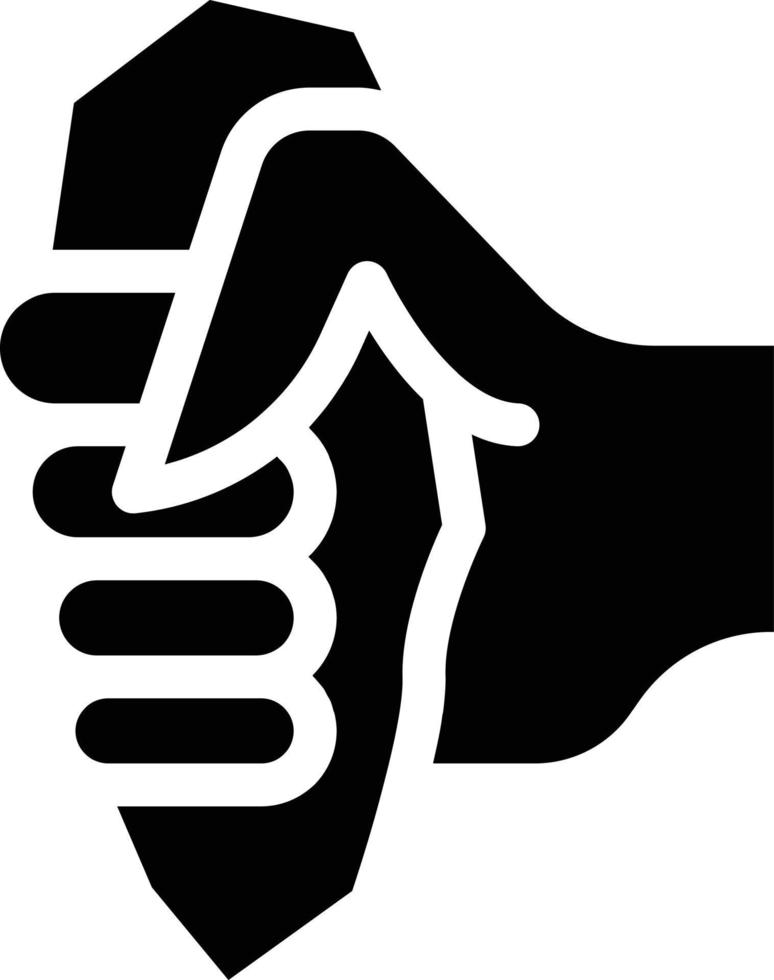 stone hand vector illustration on a background.Premium quality symbols.vector icons for concept and graphic design.