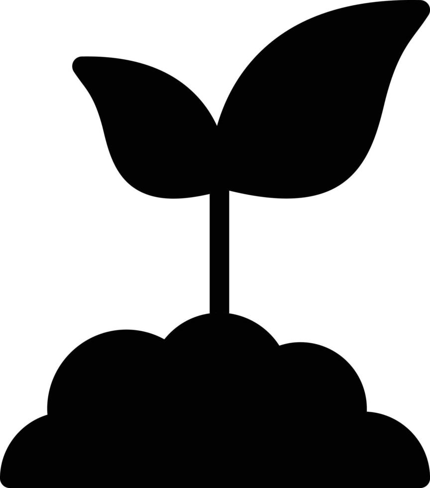 ilustración de vector de planta en un fondo. símbolos de calidad premium. iconos vectoriales para concepto y diseño gráfico.